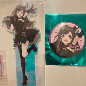 アニメ アイドルマスター シャイニーカラーズ オーロラアクリルフィギュア 月岡恋鐘・オーロラアクリルフィギュア・缶バッジ