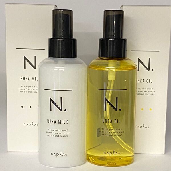 【日本郵便対応】ナプラ N. エヌドット シアオイル150mL×1本シアミルク150ml×1本