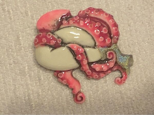 CONOCO ブローチ アクセサリー 帯留 蛸