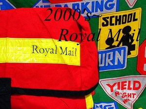 ★使いやすい大容量★2009年製Royal Mailロイヤルメールメッセンジャーバッグデリバリーバッグイギリス郵便局デイリーユース通勤通学用に