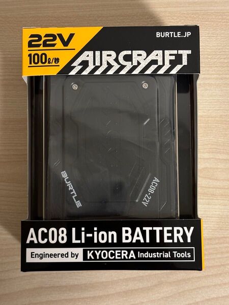 新品未使用 バートル エアークラフト 空調服 AC08 バッテリー 22V単品