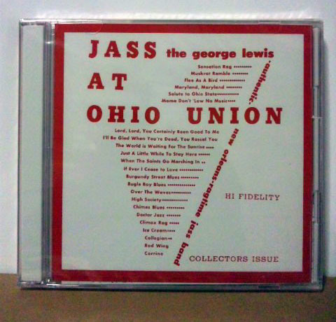 【未開封】 ジョージ・ルイス / ジャズ・アット・オハイオ・ユニオン ●George Lewis / Jazz At Ohio Unionクラリネット