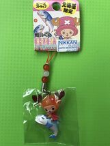 【ワンピースOne Piece】ビーズストラップ★チョッパーマンChopper Man★北海道限定 鮭いくら_画像1