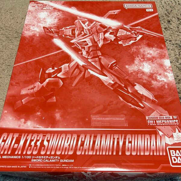 FULL MECHANICS ソードカラミティガンダム 1/100スケール 色分け済みプラモデル ガンプラ アニメ