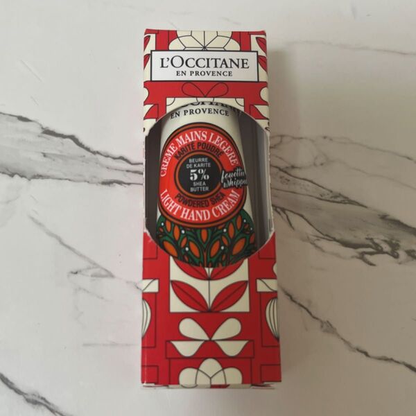 ロクシタン ルミナスパウダー ハンドクリーム スノーシア L’OCCITANE 10mL