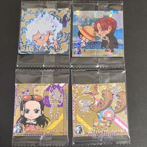 ワンピース大海賊シールウエハース 4枚まとめ♪