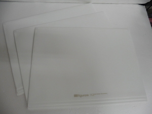 【KCM】ybg-022■フィグラーレ　６ポケットホルダー　カルテット　　A4　白　3冊■