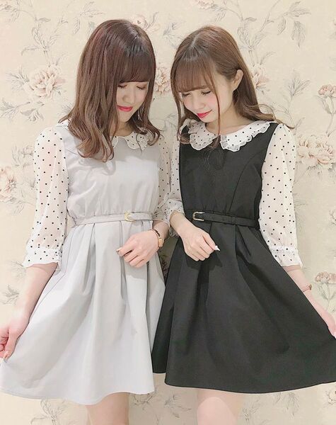 evelyn ハートワンピース