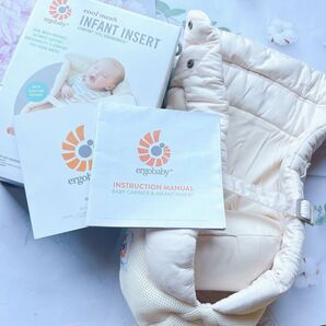 エルゴベビー インファント インサートⅡ 箱 説明書付き 新生児 赤ちゃん ergobaby