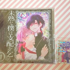 【送料込】BL ドラマCD 田丸篤志 大塚剛央 未熟な僕は支配を乞う 1 音海ちさ