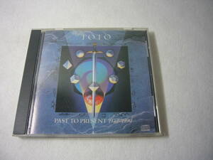 米国現地購入CD 「TOTO」PAST TO PRESENT 1977-1990