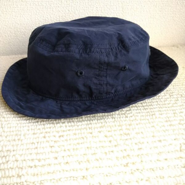 キッズ 帽子 50cm 日よけ無し ネイビー 無印良品(良品計画)