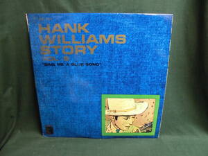 ハンク・ウイリアムス大全集　第6集HANK WILLIAMS/愛の渇きSING ME BLUE SONG●LP