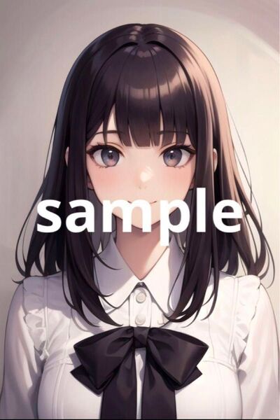 AI美少女イラスト6 L判サイズ