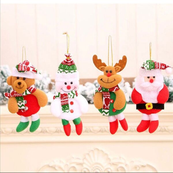 クリスマス オーナメント サンタ トナカイ クマ ゆきだるま