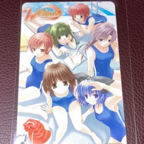 ダブルウィッシュ テレカ テレホンカード wwish