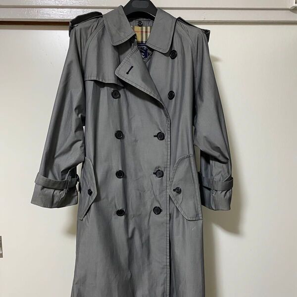 バーバリー トレンチ21 グレー Mサイズ trench21 gray トレンチコート BURBERRY アウター コート