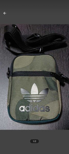 アディダス adidas ショルダーバッグ カモフラ 迷彩柄