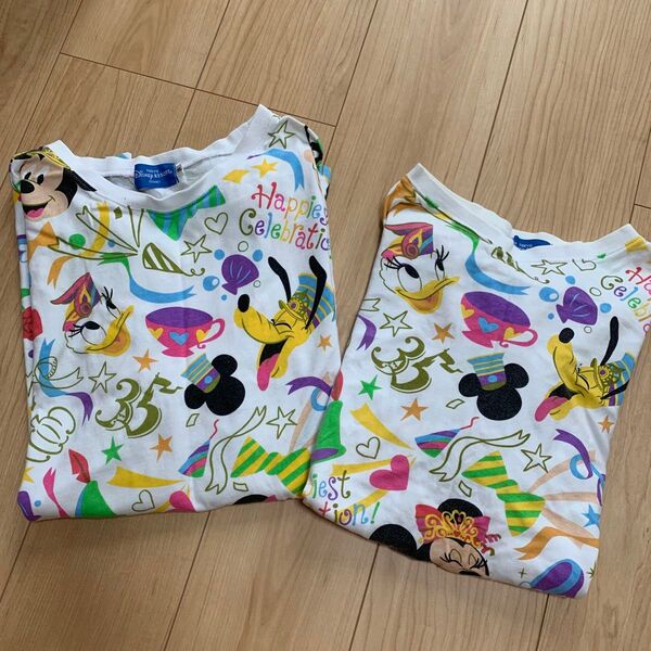 Disney ディズニーTシャツ トップス 2枚セット