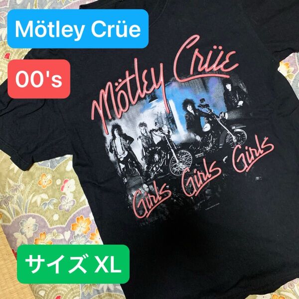 00's MOTLEY CRUE Tシャツ モトリークルー 古着 美品 お買得