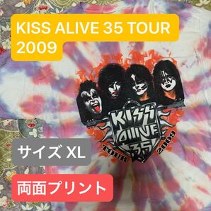 KISS TOUR 2009 Tシャツ サイズXL 両面プリント キッス 00s