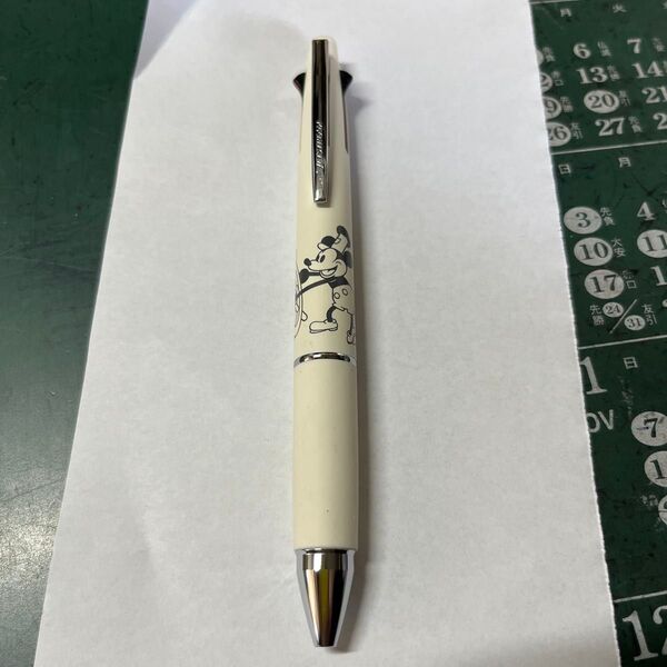 三菱鉛筆 多機能ペン ジェットストリーム 4&1 0.5 限定 ディズニー ミニー MNホワイト