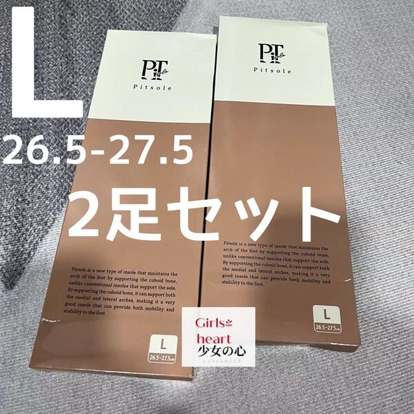 ピットソール Pitsole 人気商品 Lサイズ 26〜27.5cm 二つセット