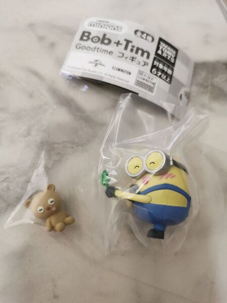 ミニオン Bob+tim ガチャガチャ
