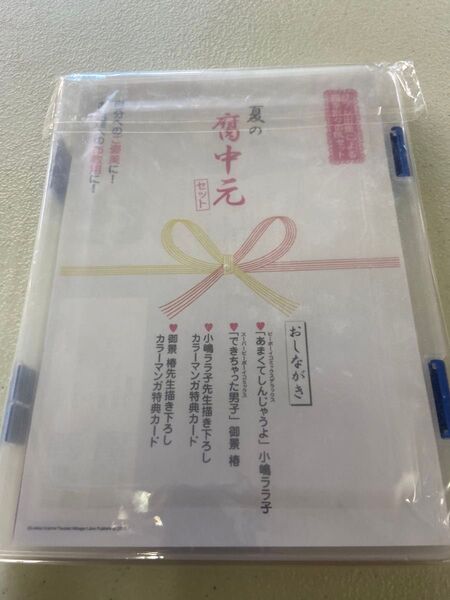 腐中元セット リブレ 四季折々BLセット 小嶋ララ子 御景椿