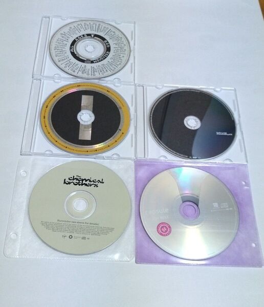 音楽CD 5枚 Bad Religion underworld Chemical Brothers capsule