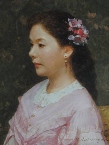 Tadahiko Nakayama, Fleurs colorées, D'après un tirage rare, Tout neuf avec un cadre de haute qualité, frais de port inclus, l'IAFA, Peinture, Peinture à l'huile, Portraits