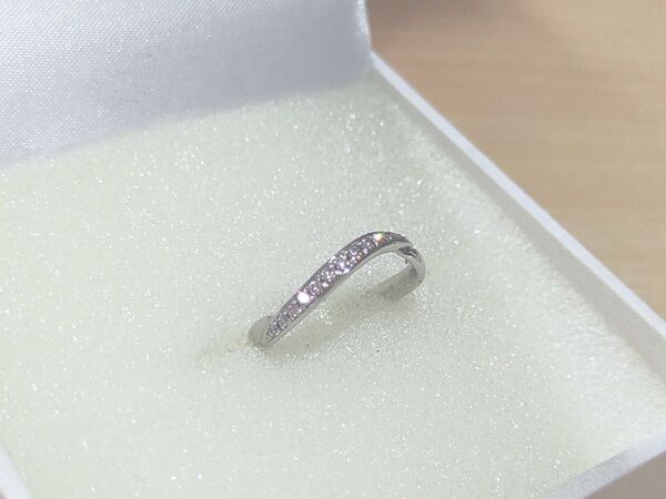 BIJOUPIKO (ビジュピコ) ディズニー アリエル プラチナダイヤリング 9号 Princess Bijou 0.116ct