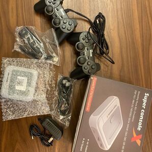 【新品未使用】【256GB】【有線コントローラー】super console x コンソールX console レトロゲーム