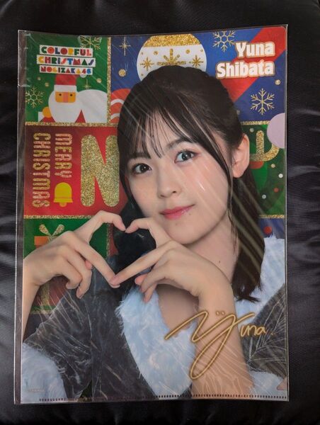 乃木坂46 柴田柚菜 クリアファイル デジタルサイン付きモバイル特典