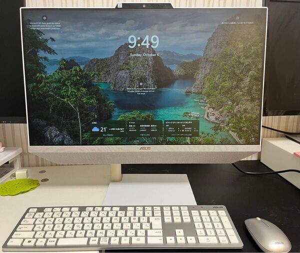 ASUS デスクトップPC i7-10700T 16GB 1.5T