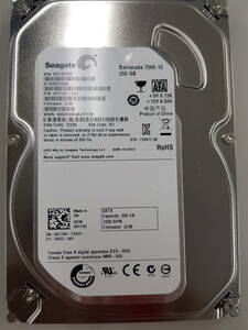 Seagate ST3250312AS 250GB 3.5inch 16705時間 2130回 RYX5