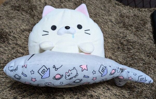 ごろねこサミット イトウとおさかな ぬいぐるみ