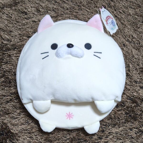 ごろねこサミット あしもとあったかクッション イトウ ぬいぐるみ