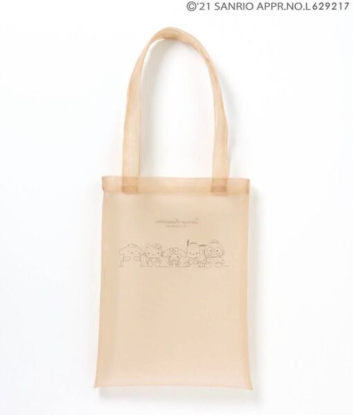 サンリオキャラクターズ ひとやすみバッグ トートバッグ キティ ポムポムプリン