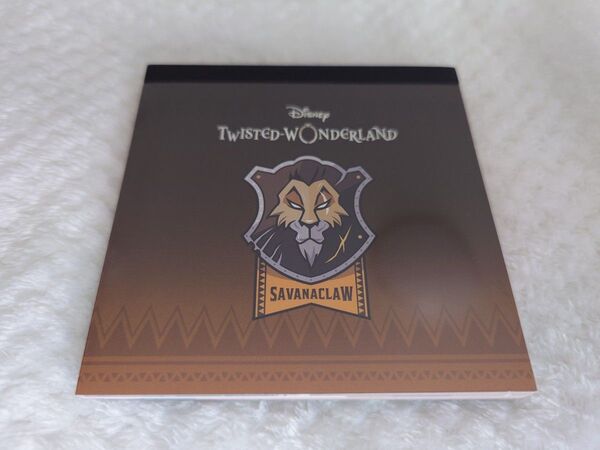 スクエア メモ ディズニー ツイステッドワンダーランド サバナクロー ツイステ