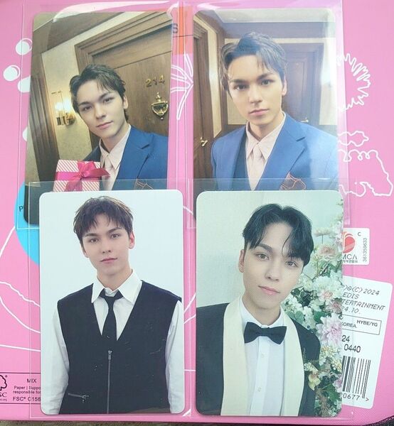 SEVENTEEN バーノン トレカ 4枚セット