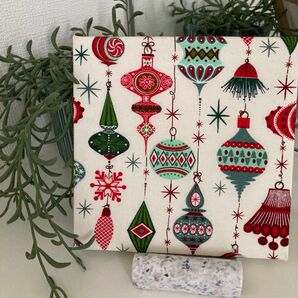 クリスマス ファブリックパネル オーナメント