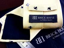 0^o^0ocl♪FK5007 ブリックハウス　刺繍 ネクタイ「BRICK　ＨＯＵＳＥ」【カバ・ドット】_画像3