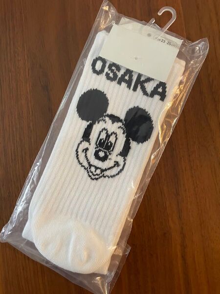 ディズニーストア 大阪限定 靴下 ソックス 23-25㎝ OSAKA靴下