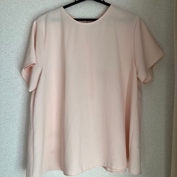 UNIQLO ドレープシャツ ピンク XL