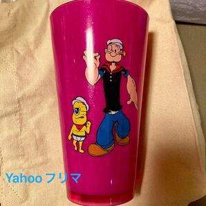 ピーナッツくんポパイコラボ 予約受注限定品 プラコップ タンブラー ピンク vtuber