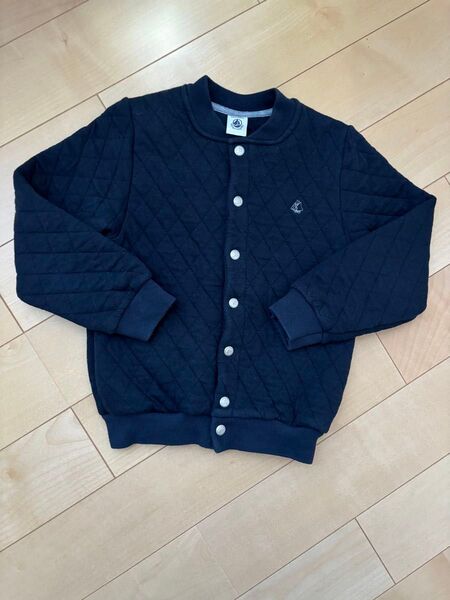 PETIT BATEAU プチバトー キルティング ジャケット カーディガン