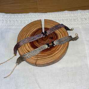 ハンドメイド 組紐アクセサリー ネックレス チョーカー 和風
