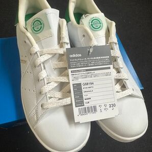 adidas STAN SMITH スニーカー 23cm ホワイト/グリーン クリーンクラッシック