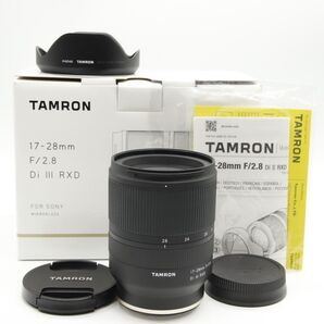 【ほぼ新品】タムロン ミラーレンズ ズーム ソニー E対応 17-28/2.8 Di III RXD A046